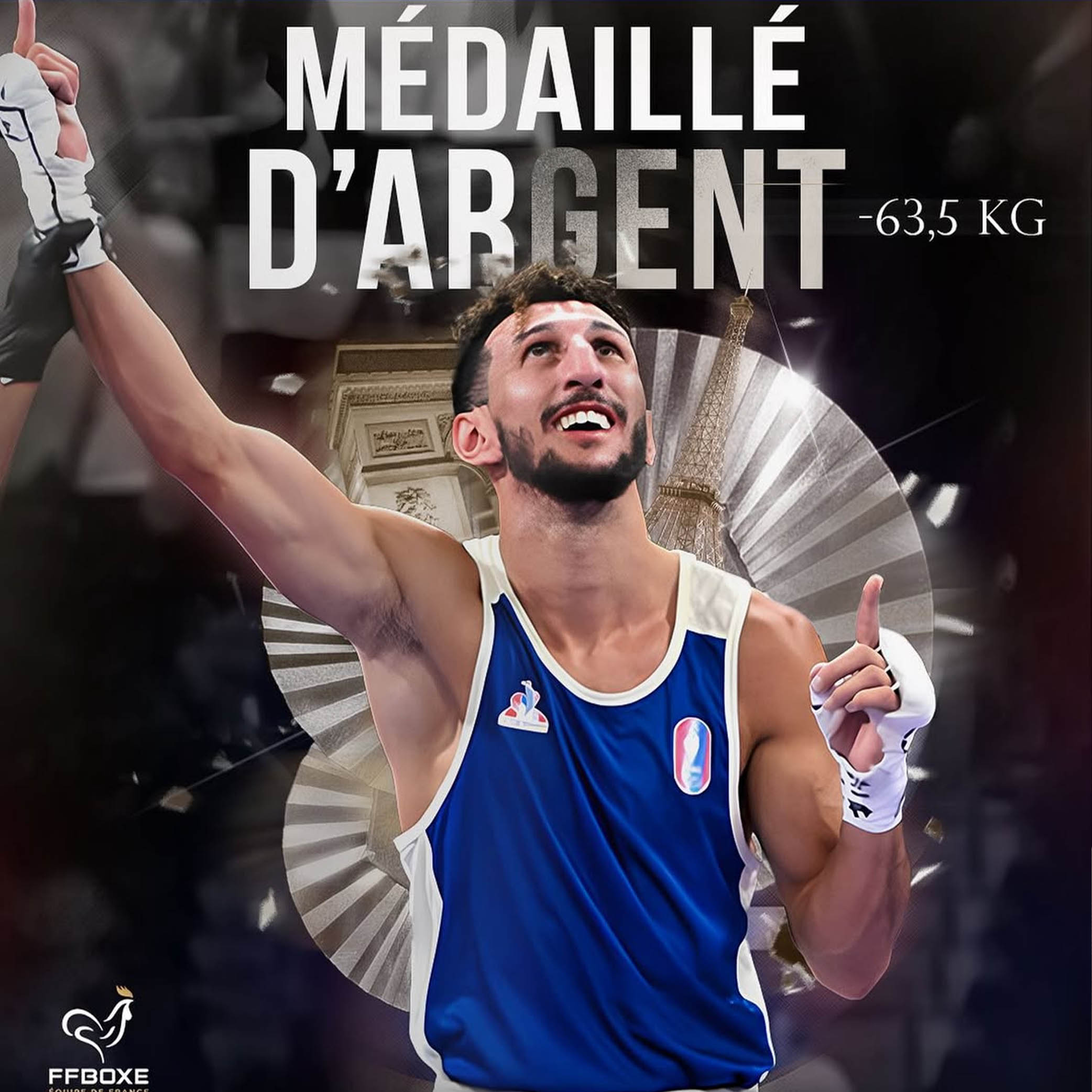 Sofiane Oumiha vice-champion olympique