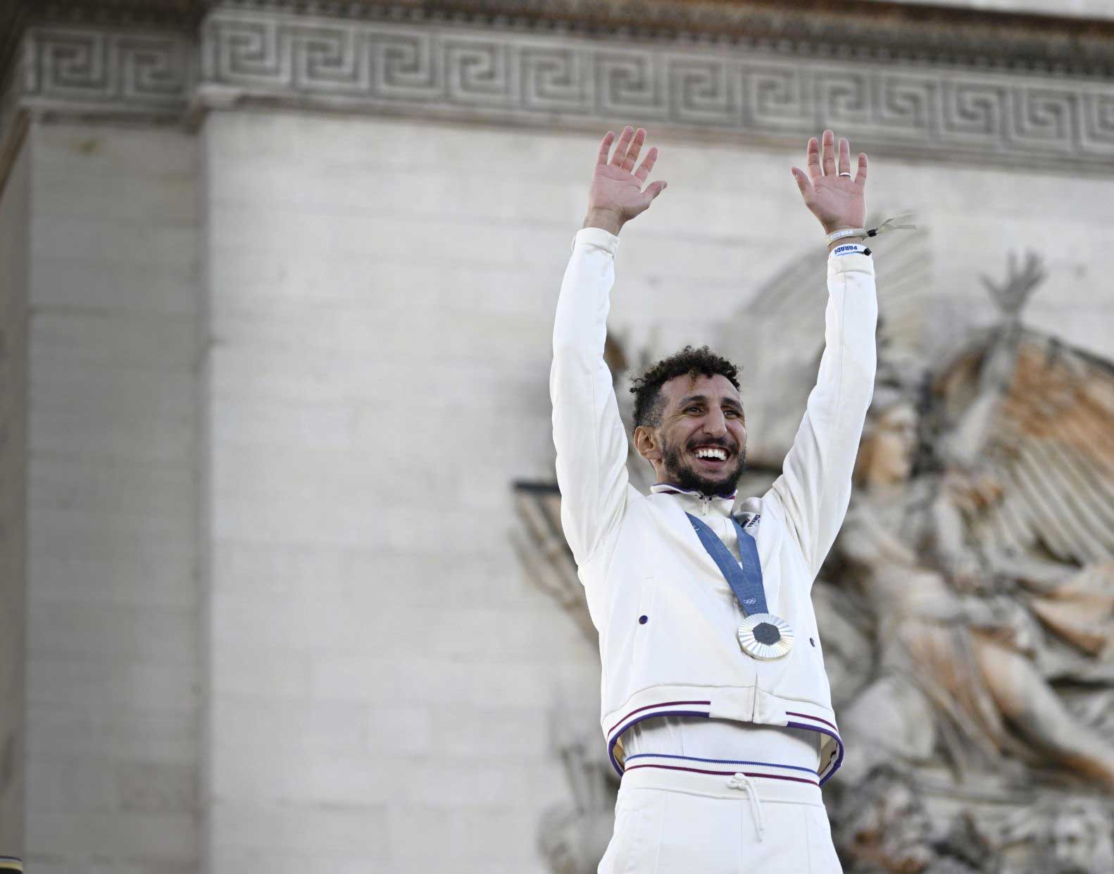 Sofiane Oumiha vice-champion olympique
